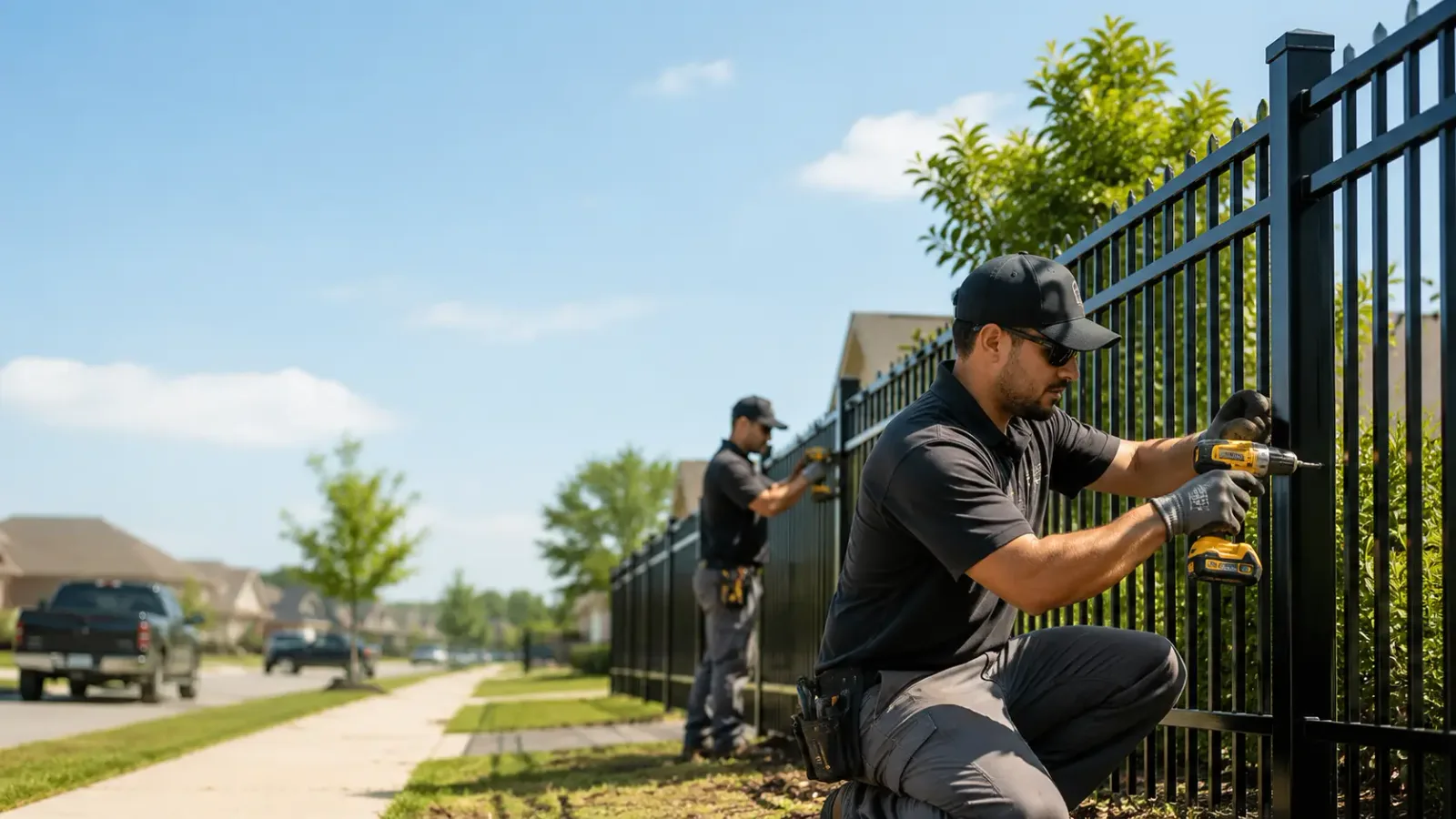 Metal Fence Installation in Allenwood, PA